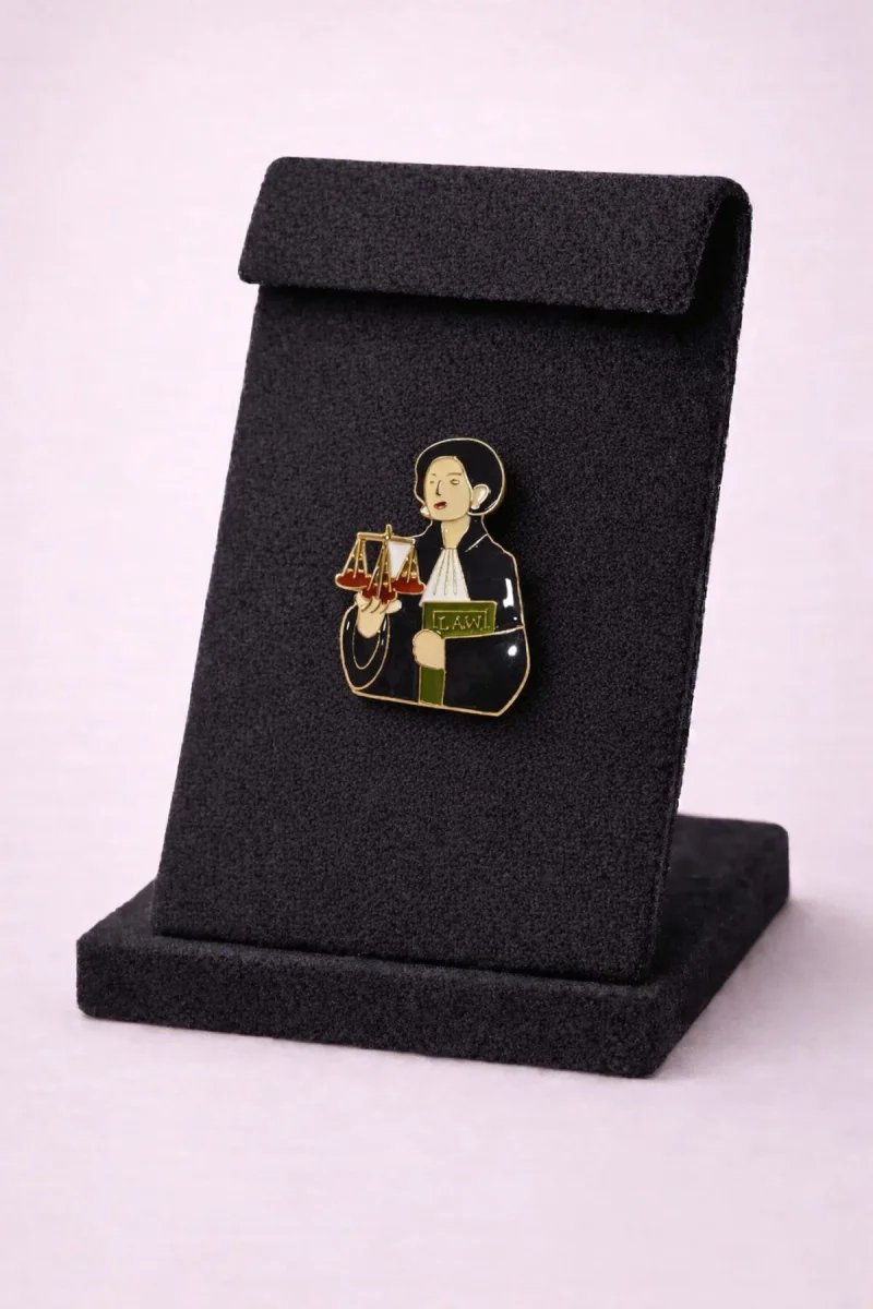 Hukuk Ve Avukat Temalı Broş