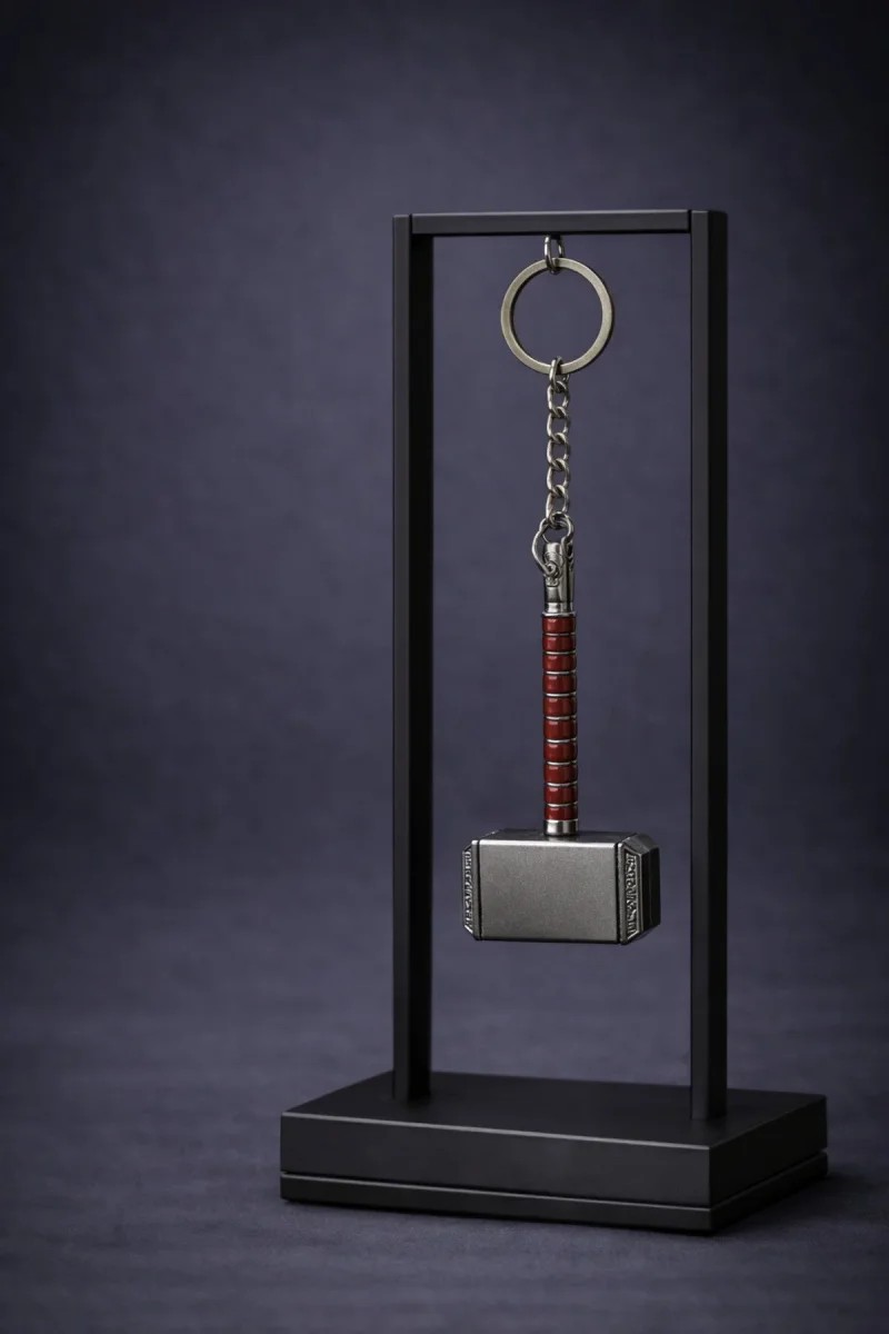 Mjolnir Figürlü Metal Anahtarlık- Koleksiyonluk Tasarım