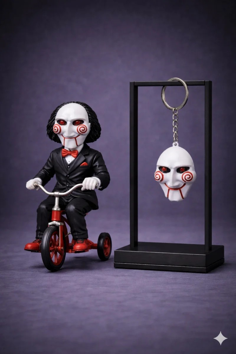 Korku Temalı Koleksiyon Anahtarlık -Film Karakteri Figürlü Özel Tasarım