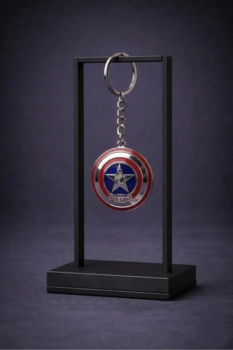 Süper Kahraman Tasarım Metal Anahtar Aksesuarı